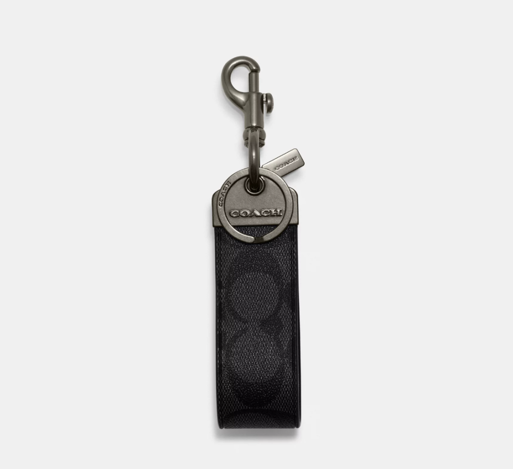 Coach large keyring / Black – Aljawhara brands